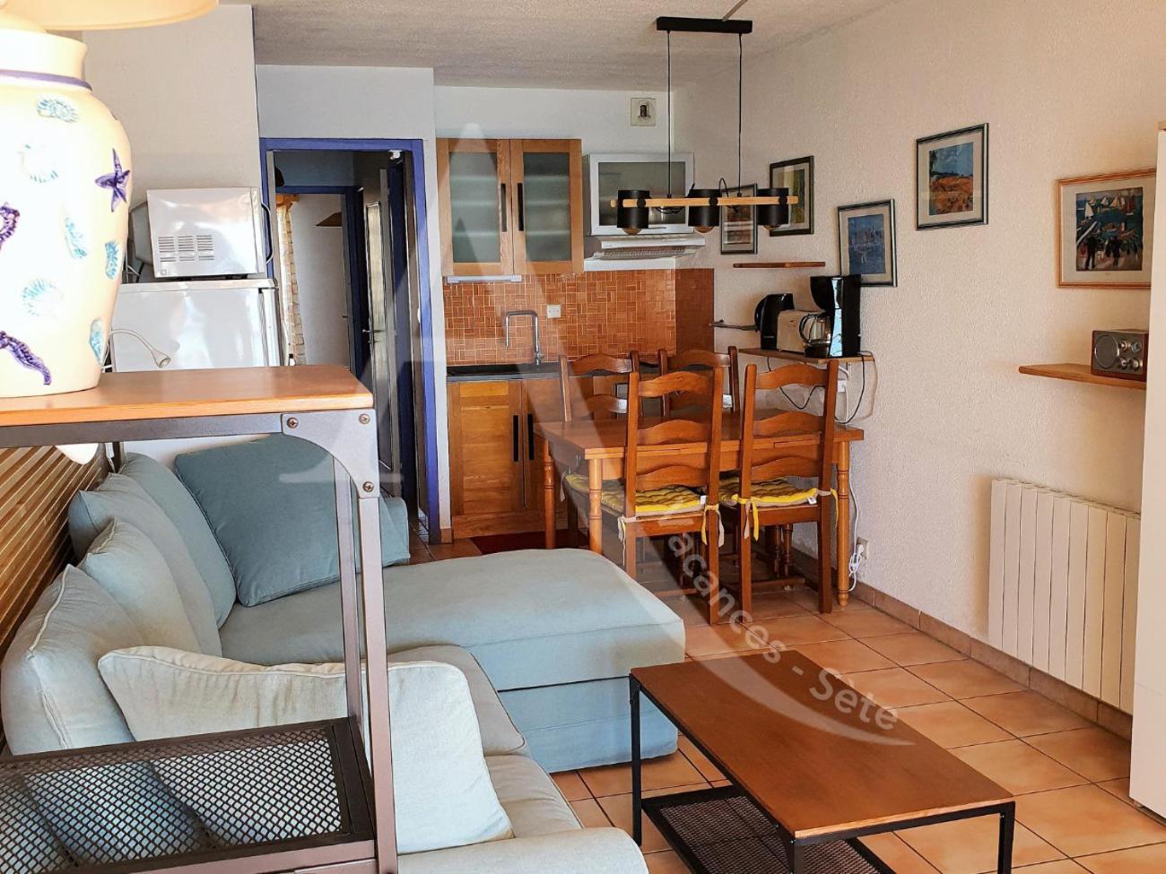 Confortable T2 En Front De Mer, Parking, Wi-Fi 塞特港 外观 照片