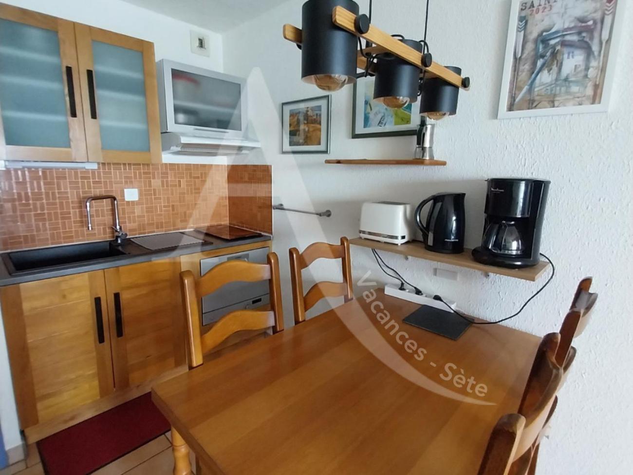 Confortable T2 En Front De Mer, Parking, Wi-Fi 塞特港 外观 照片